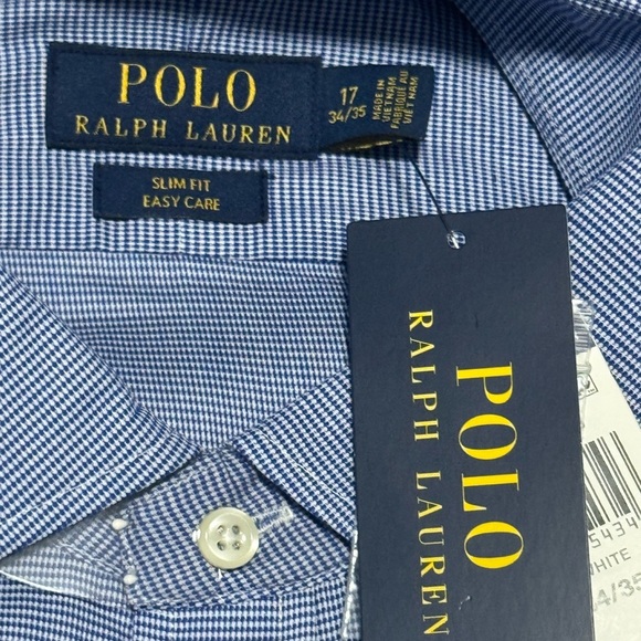 Ralph Lauren Men's Casual Blue Button Down Shirt - Picture 4 of 7